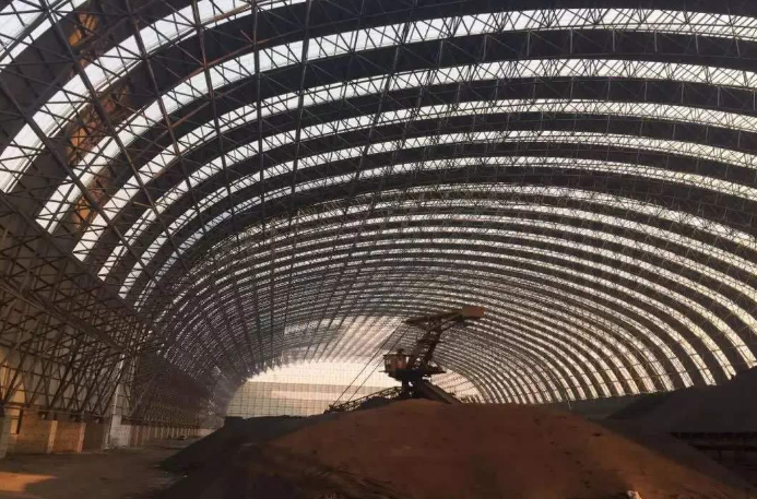 米泉概述原料场封闭技术的特点和类型