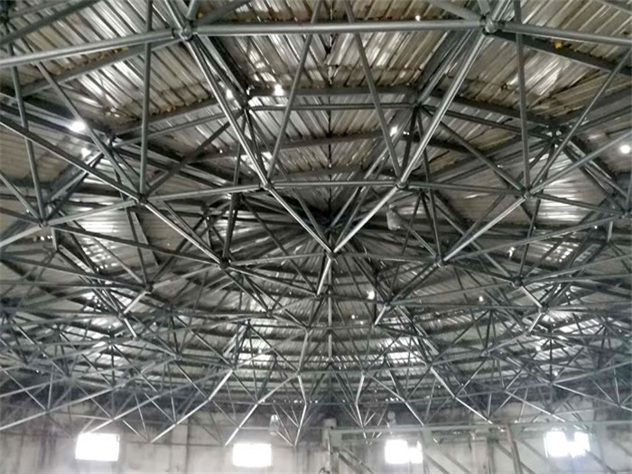 米泉洗煤厂蓄水池网架